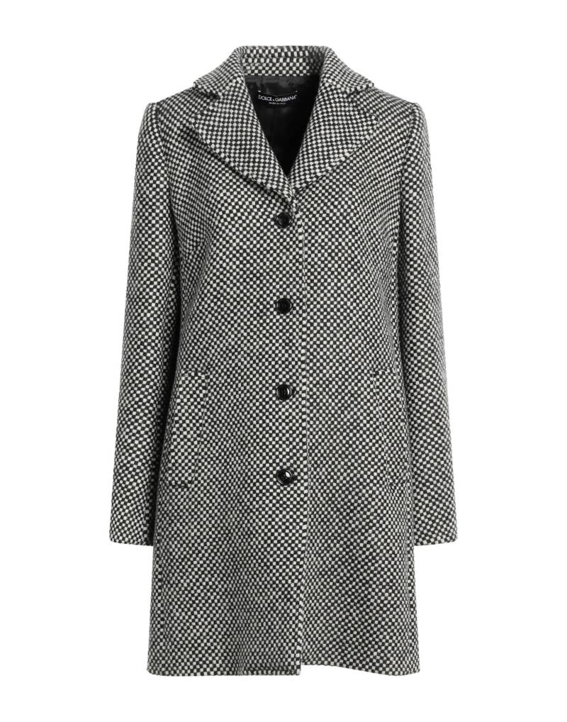 DOLCE&GABBANA Mantel Damen Schwarz von DOLCE&GABBANA
