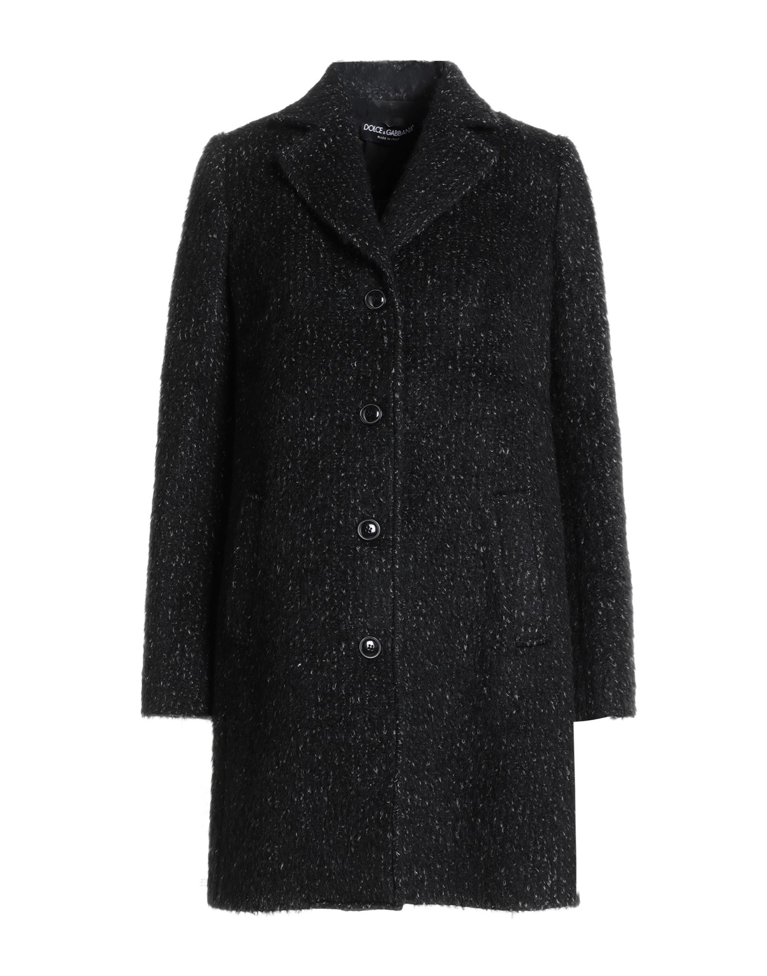 DOLCE&GABBANA Mantel Damen Schwarz von DOLCE&GABBANA