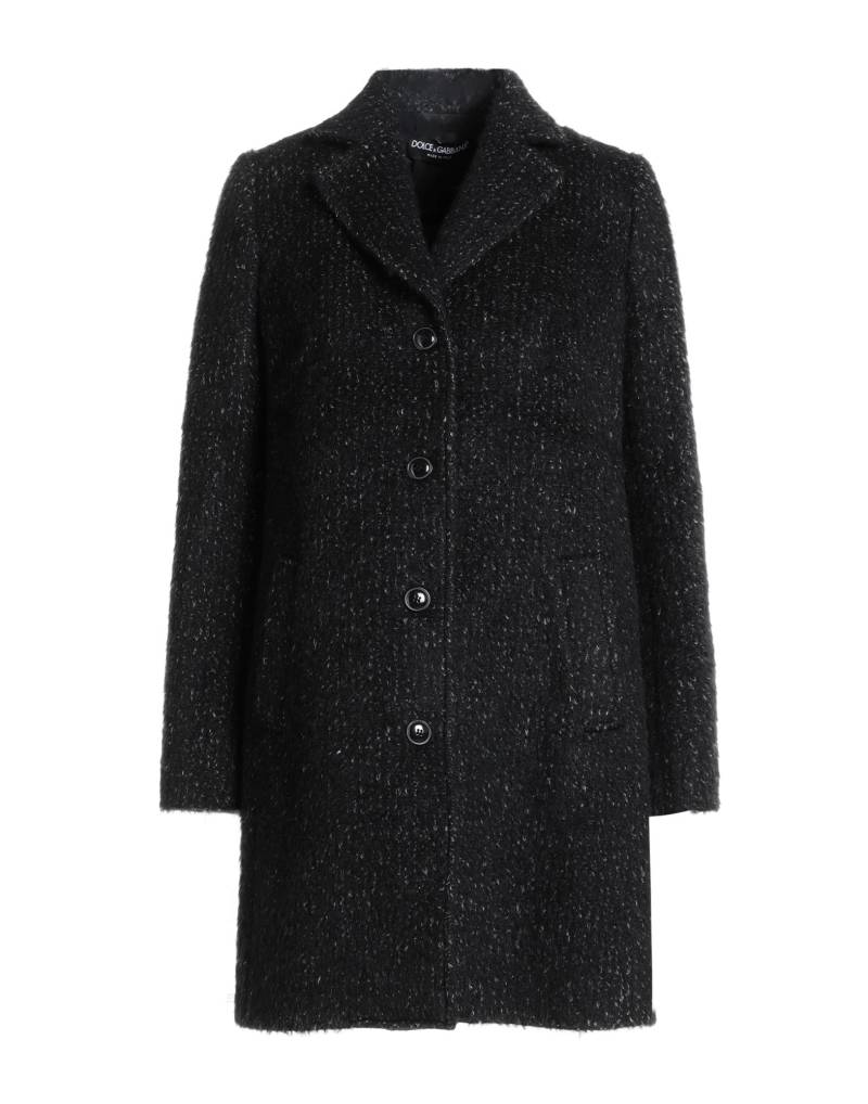 DOLCE&GABBANA Mantel Damen Schwarz von DOLCE&GABBANA