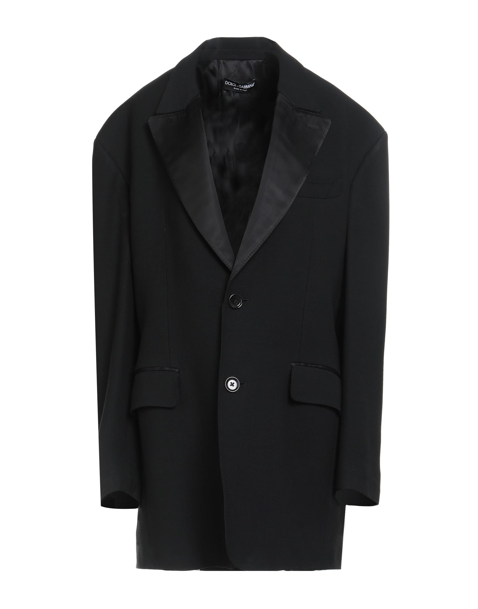 DOLCE&GABBANA Mantel Damen Schwarz von DOLCE&GABBANA