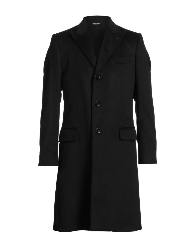 DOLCE&GABBANA Mantel Herren Schwarz DOLCE&GABBANA Mantel Herren Schwarz von DOLCE&GABBANA