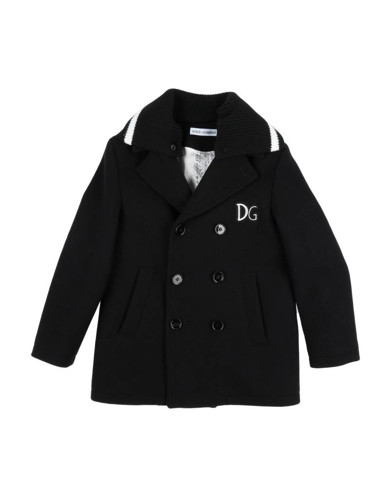 DOLCE&GABBANA Mantel Kinder Schwarz DOLCE&GABBANA Mantel Kinder Schwarz von DOLCE&GABBANA