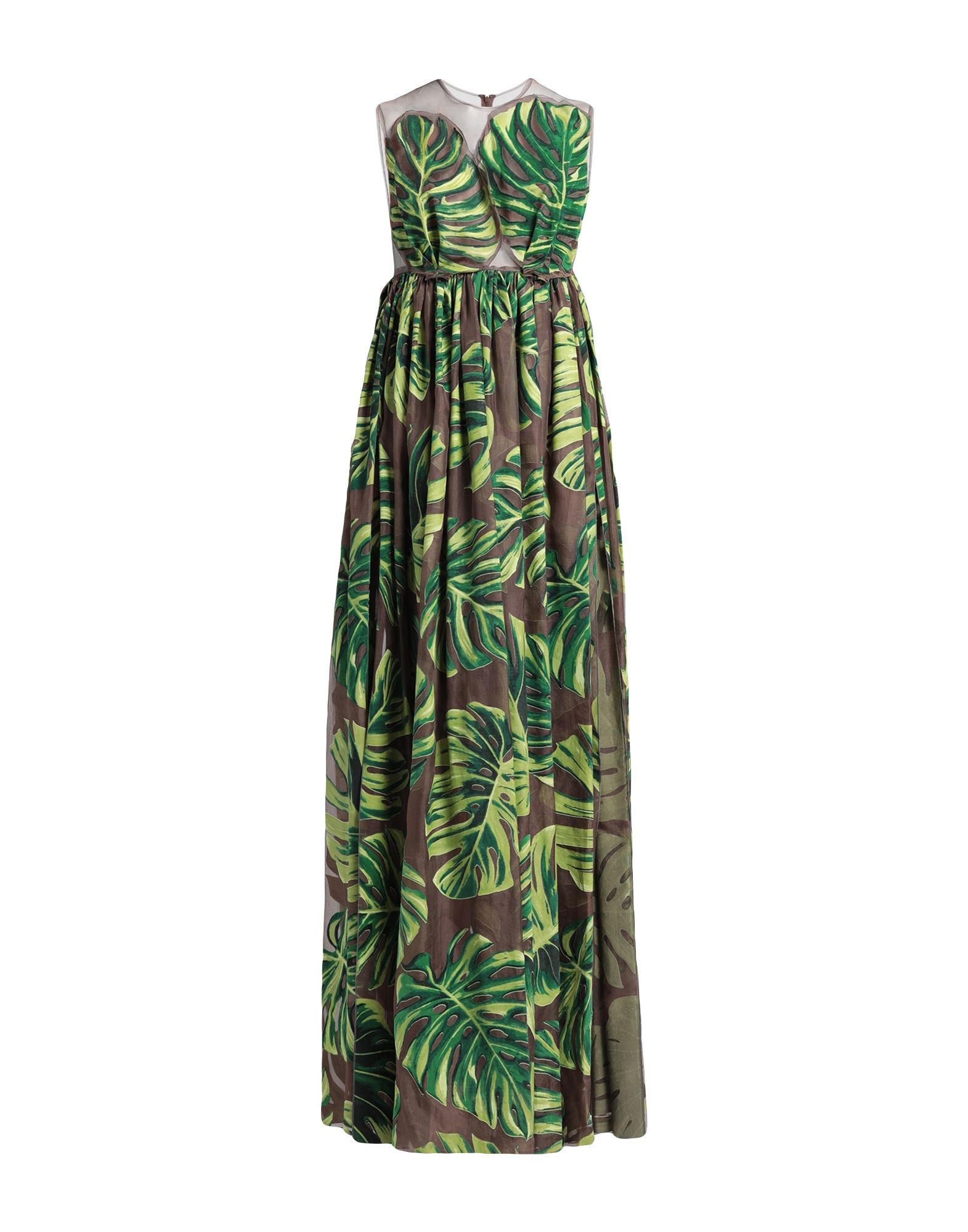 DOLCE&GABBANA Maxi-kleid Damen Braun von DOLCE&GABBANA