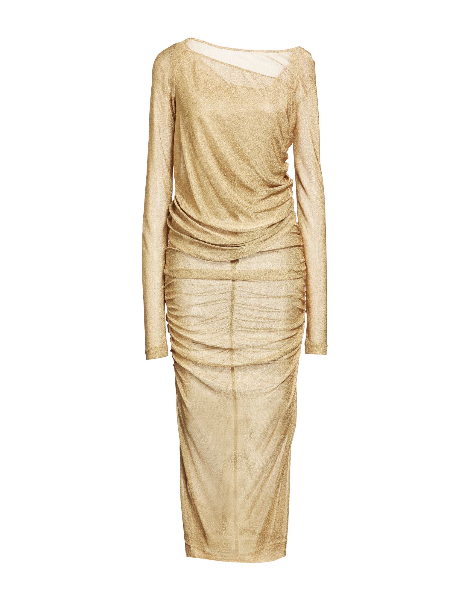 DOLCE&GABBANA Maxi-kleid Damen Gold von DOLCE&GABBANA