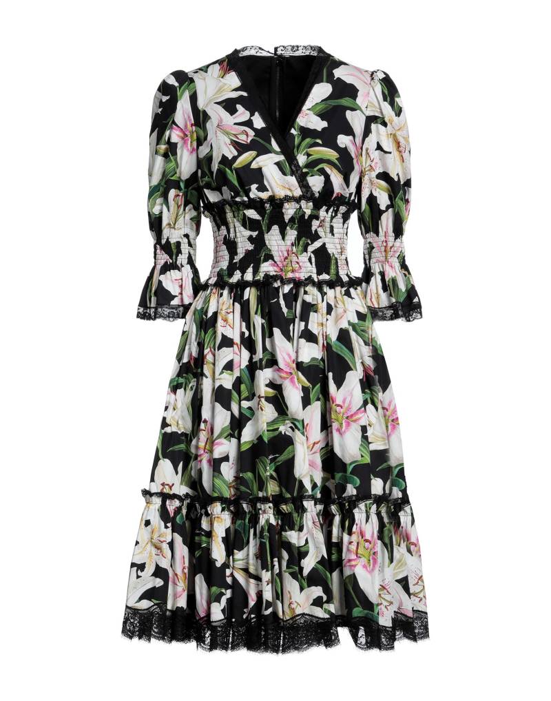 DOLCE&GABBANA Maxi-kleid Damen Schwarz von DOLCE&GABBANA