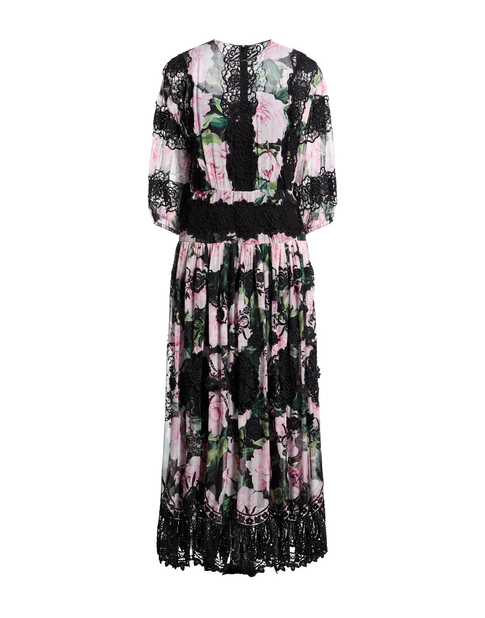 DOLCE&GABBANA Maxi-kleid Damen Schwarz DOLCE&GABBANA Maxi-kleid Damen Schwarz von DOLCE&GABBANA
