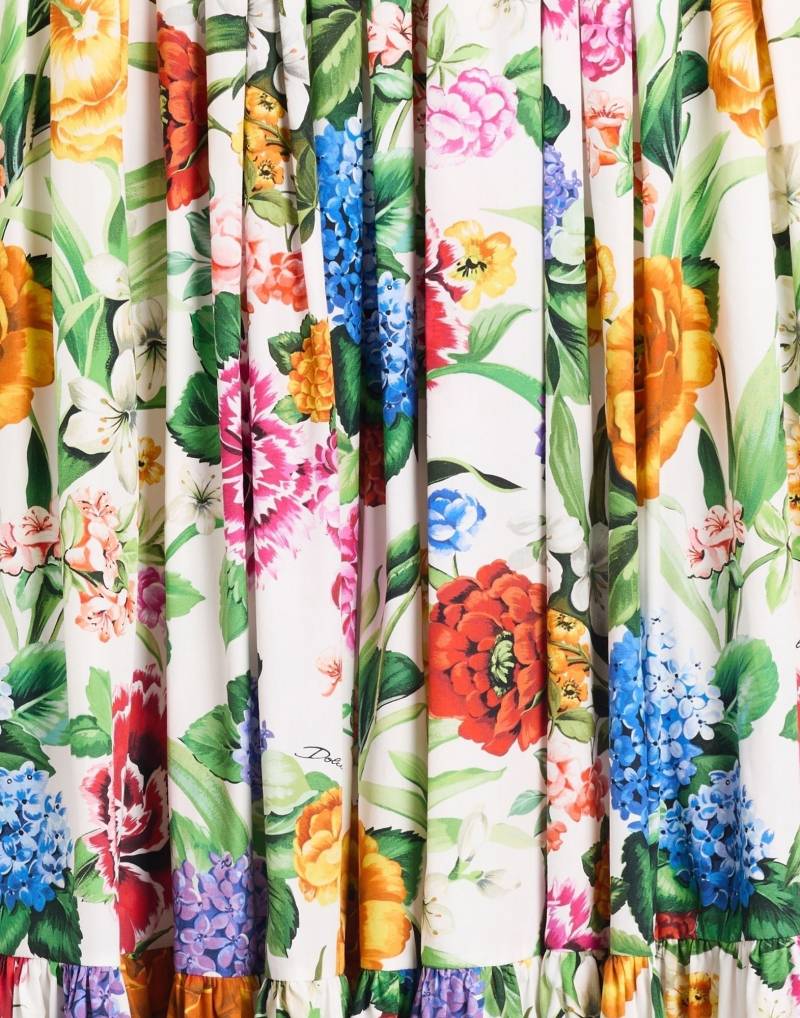 DOLCE&GABBANA Maxi-rock Damen Weiß von DOLCE&GABBANA