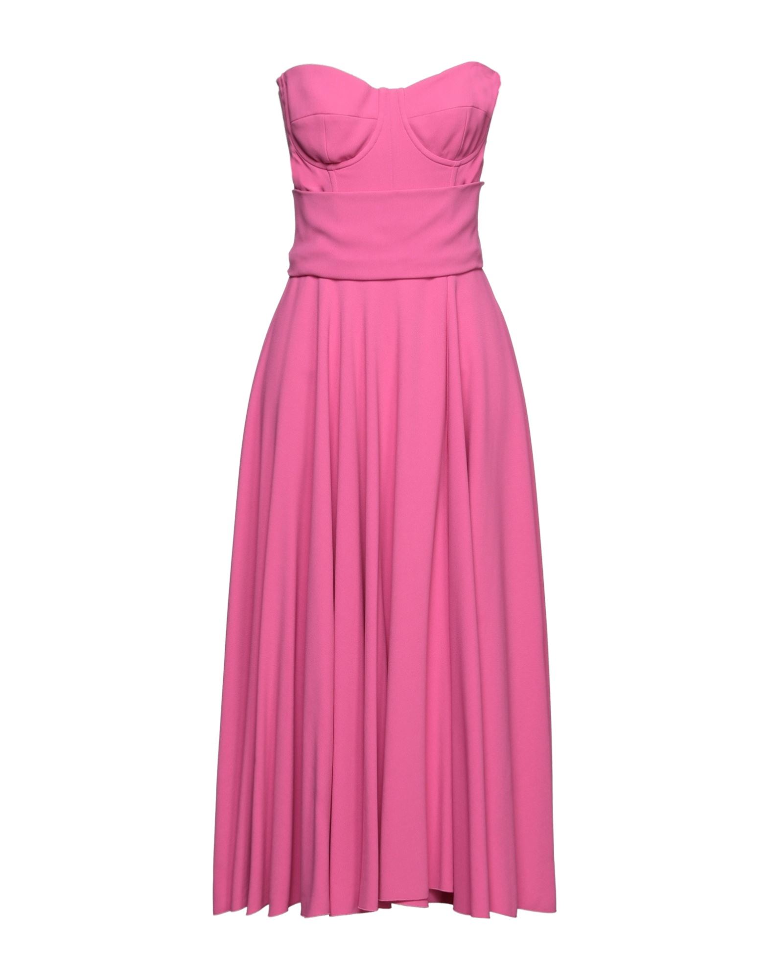 DOLCE&GABBANA Midi-kleid Damen Fuchsia von DOLCE&GABBANA