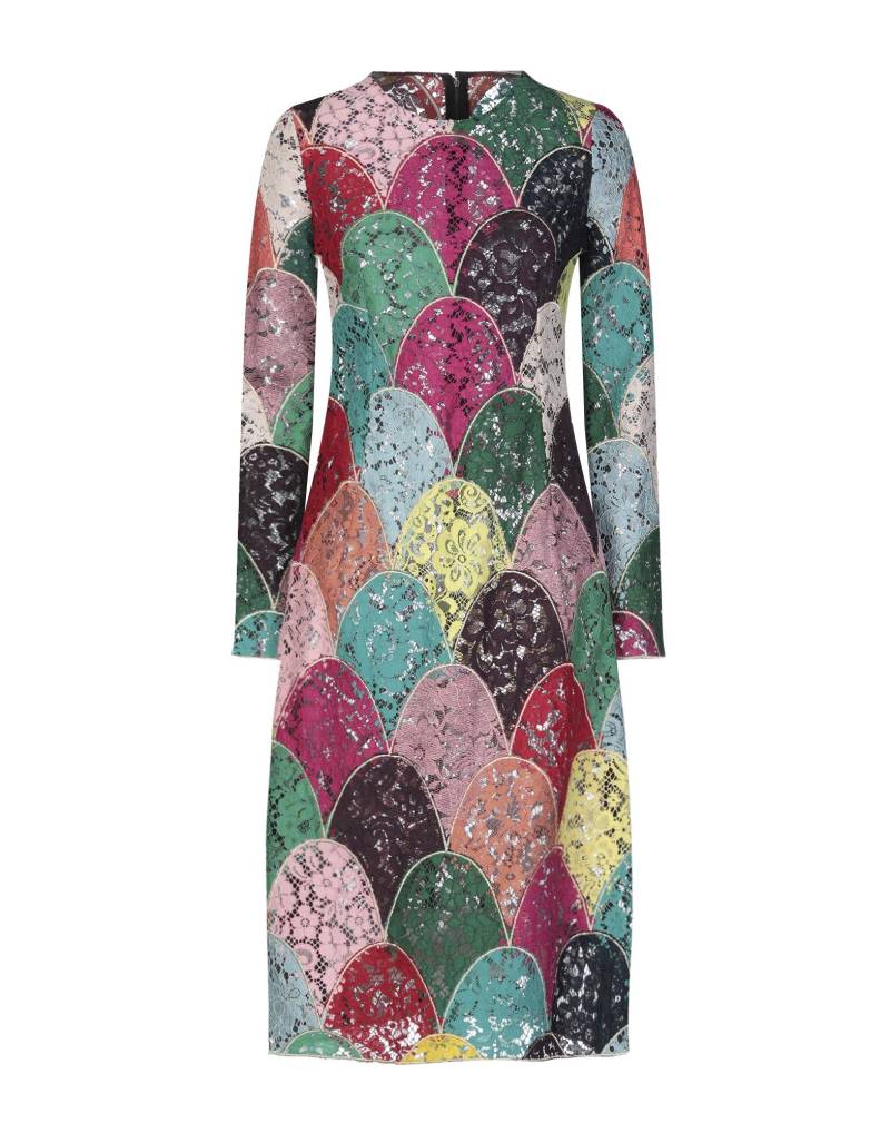 DOLCE&GABBANA Midi-kleid Damen Fuchsia von DOLCE&GABBANA