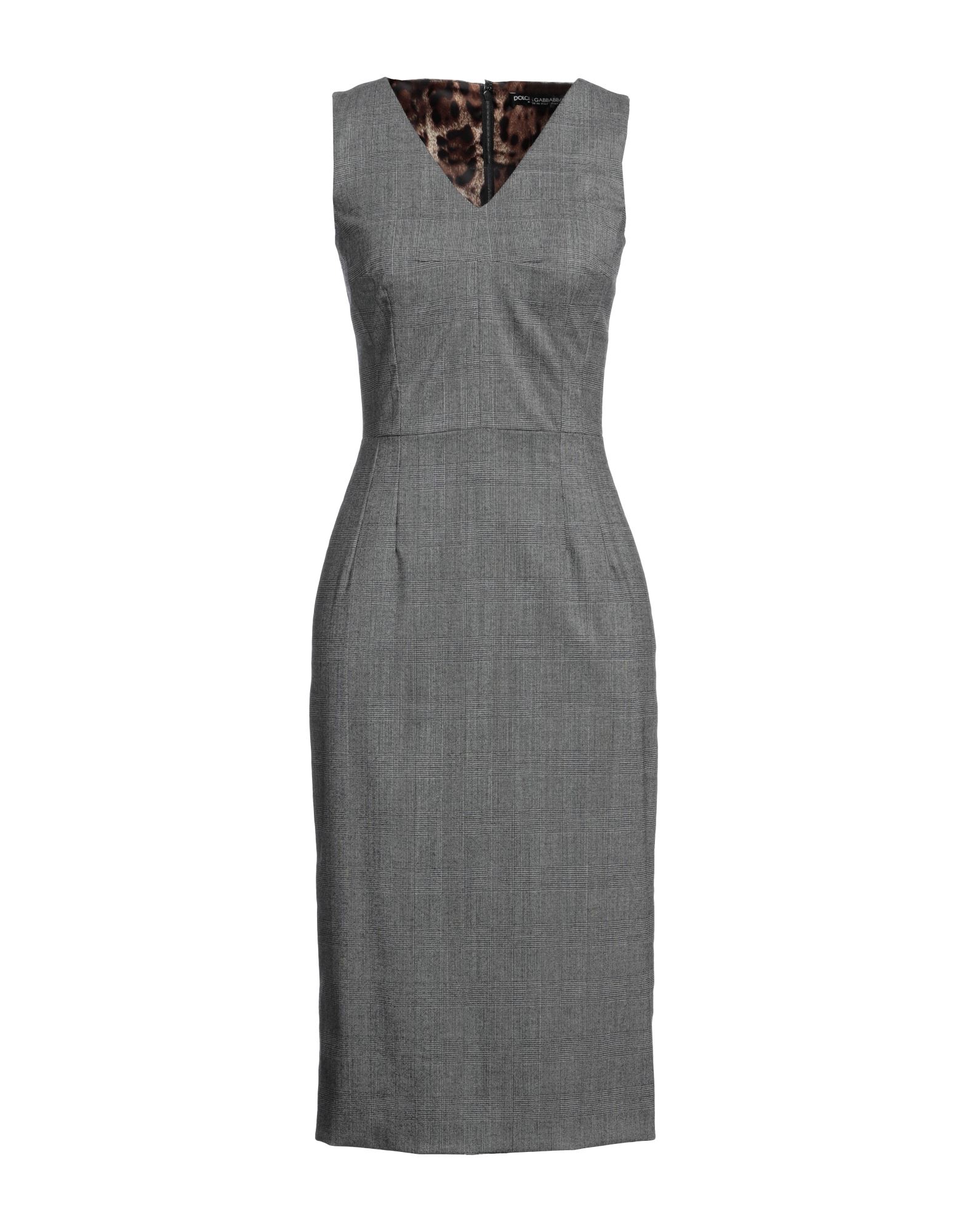 DOLCE&GABBANA Midi-kleid Damen Grau DOLCE&GABBANA Midi-kleid Damen Grau von DOLCE&GABBANA