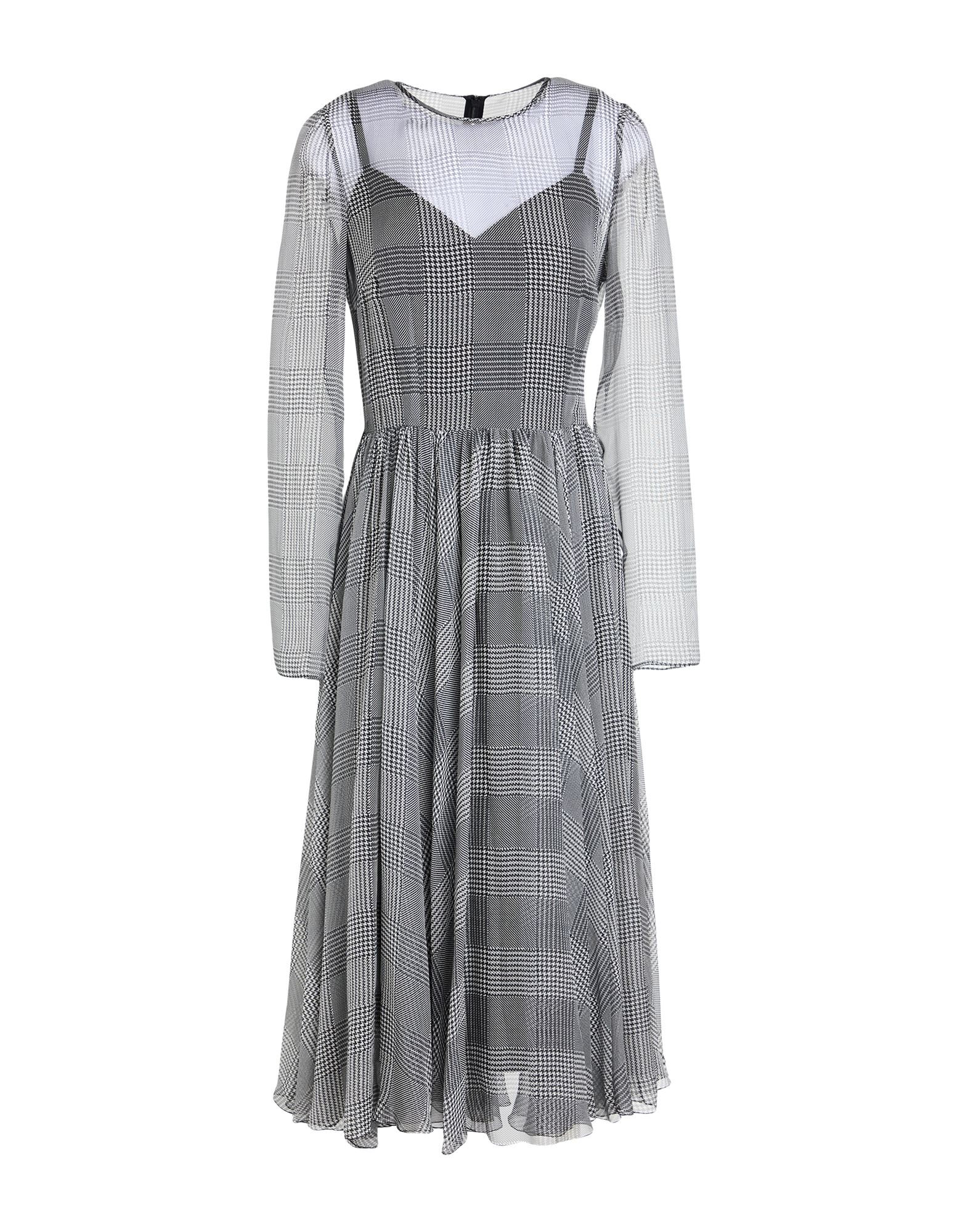 DOLCE&GABBANA Midi-kleid Damen Grau DOLCE&GABBANA Midi-kleid Damen Grau von DOLCE&GABBANA