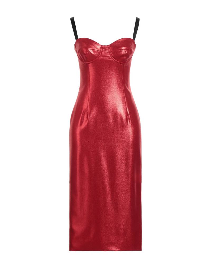 DOLCE&GABBANA Midi-kleid Damen Rot von DOLCE&GABBANA