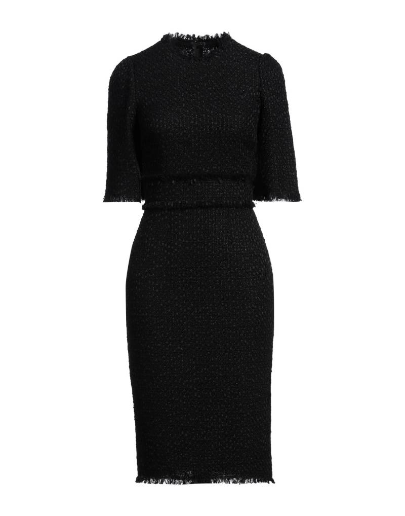 DOLCE&GABBANA Midi-kleid Damen Schwarz von DOLCE&GABBANA