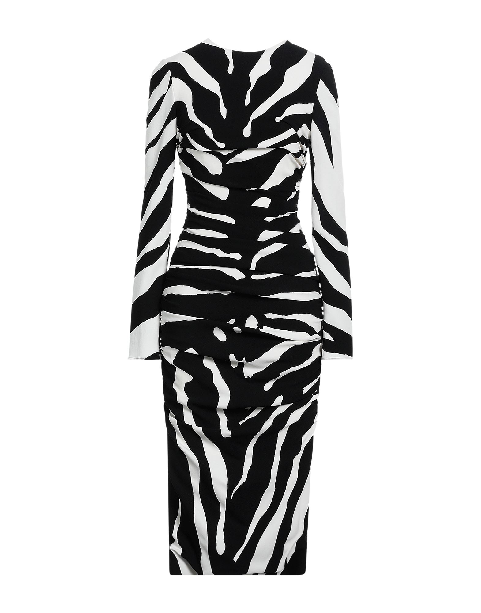 DOLCE&GABBANA Midi-kleid Damen Schwarz von DOLCE&GABBANA