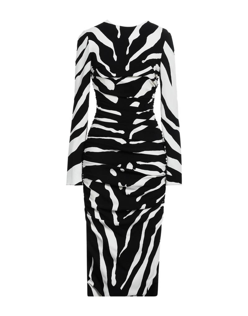 DOLCE&GABBANA Midi-kleid Damen Schwarz von DOLCE&GABBANA