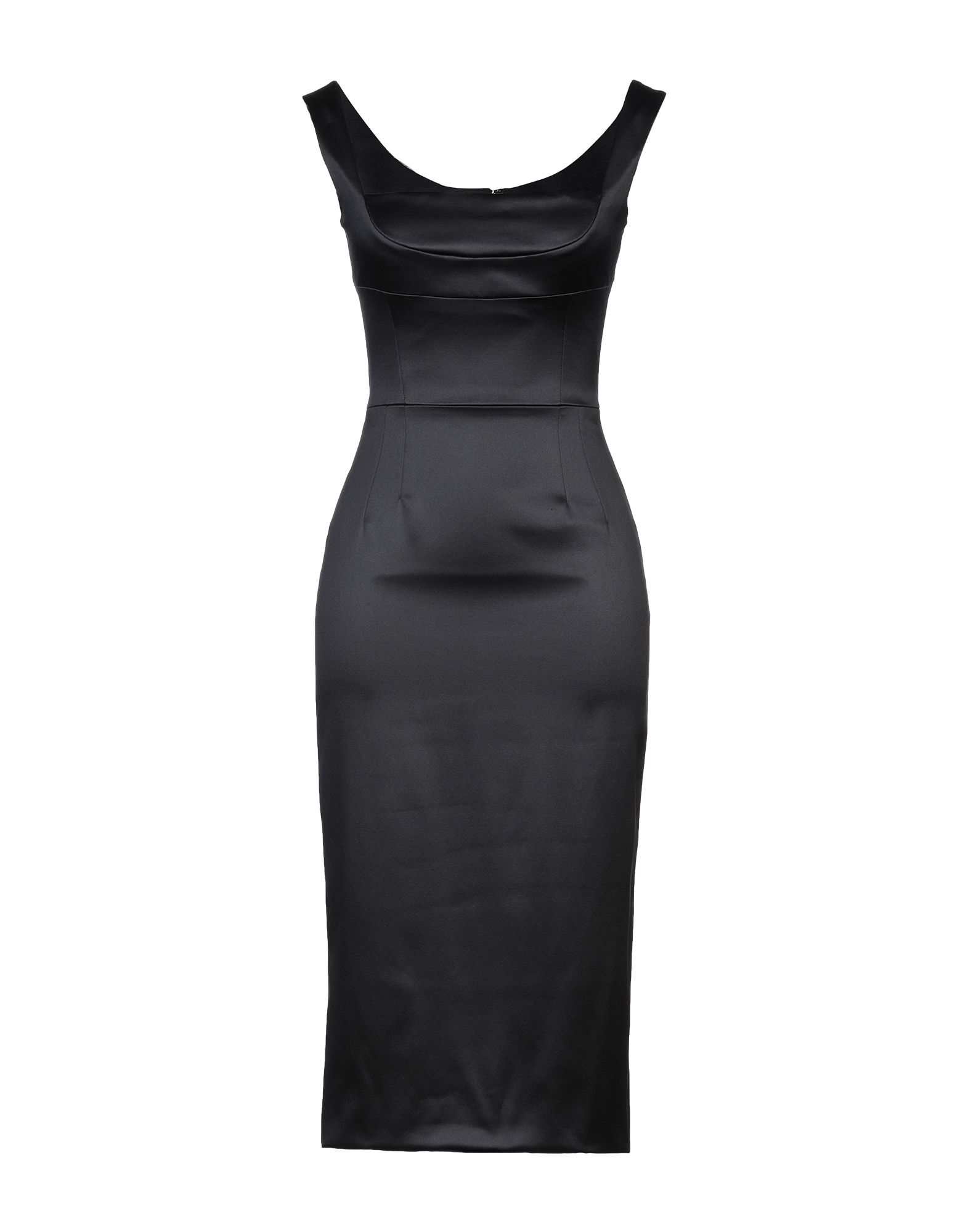 DOLCE&GABBANA Midi-kleid Damen Schwarz von DOLCE&GABBANA