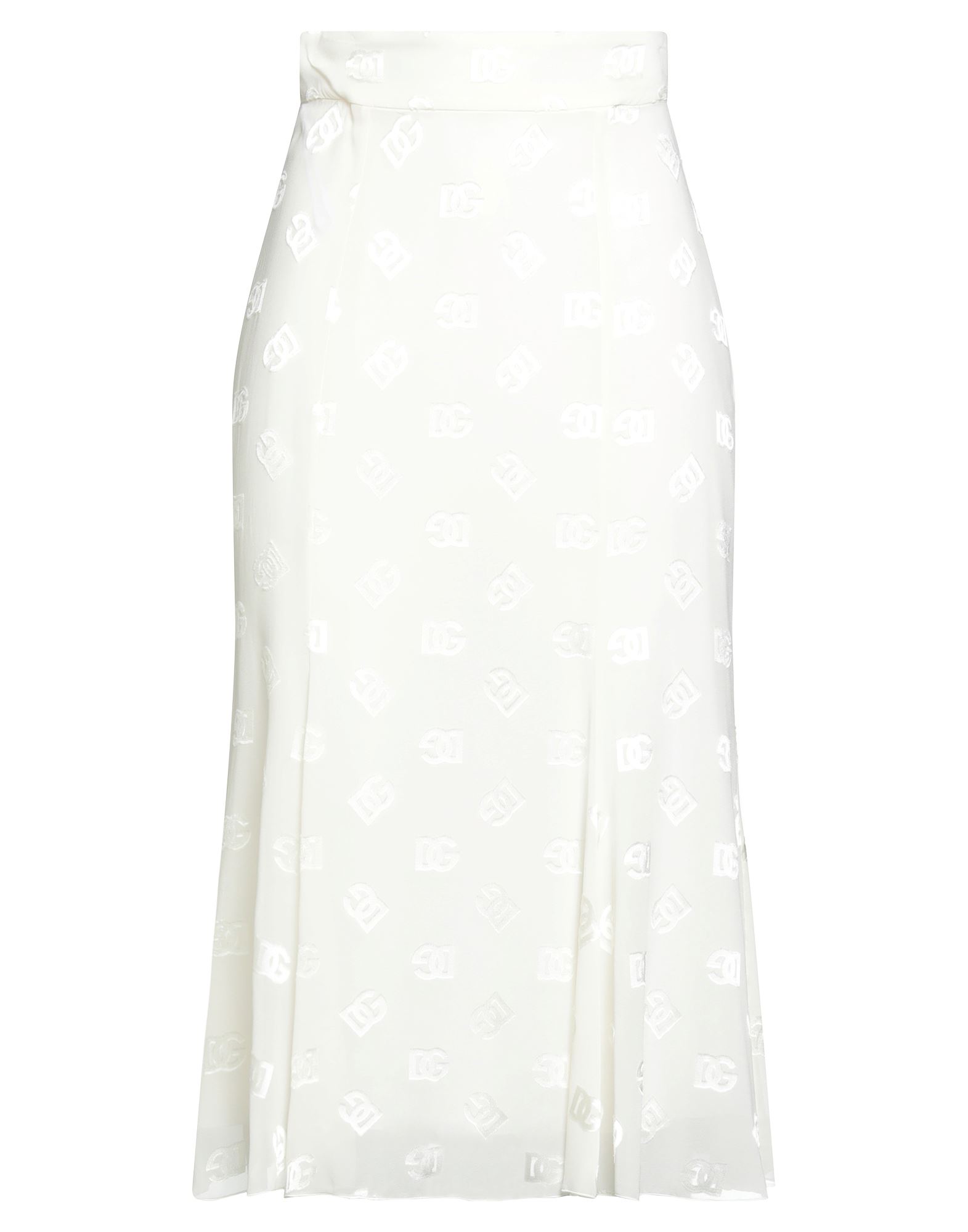 DOLCE&GABBANA Midi-rock Damen Elfenbein DOLCE&GABBANA Midi-rock Damen Elfenbein von DOLCE&GABBANA