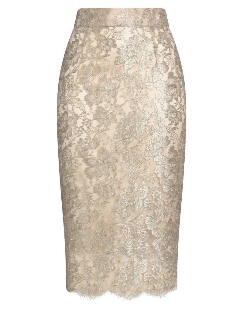 DOLCE&GABBANA Midi-rock Damen Gold von DOLCE&GABBANA