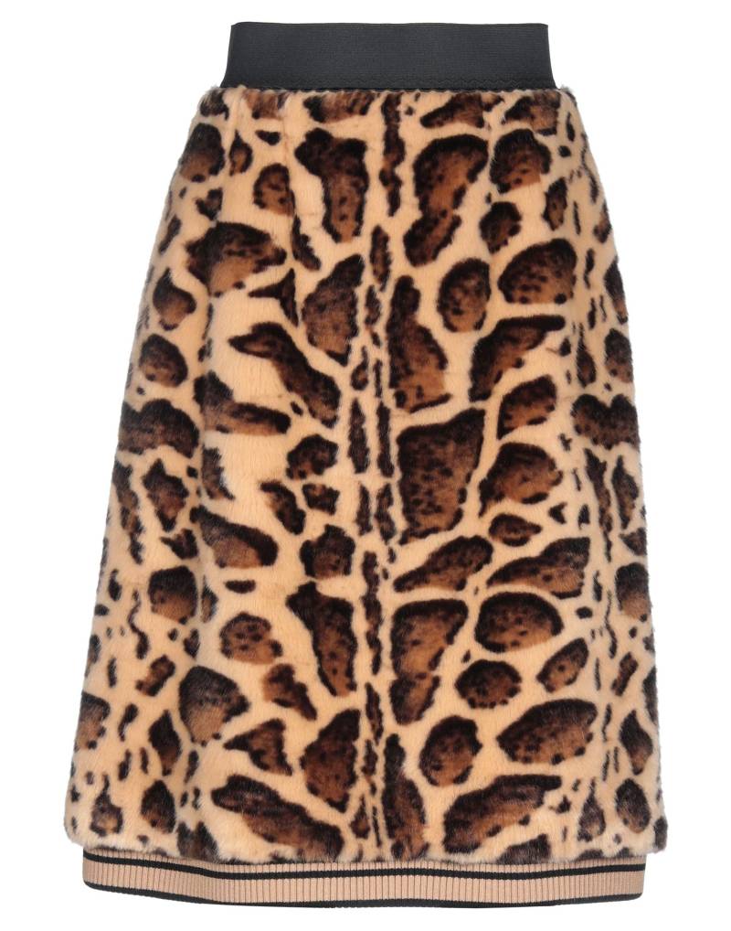 DOLCE&GABBANA Midi-rock Damen Sand von DOLCE&GABBANA