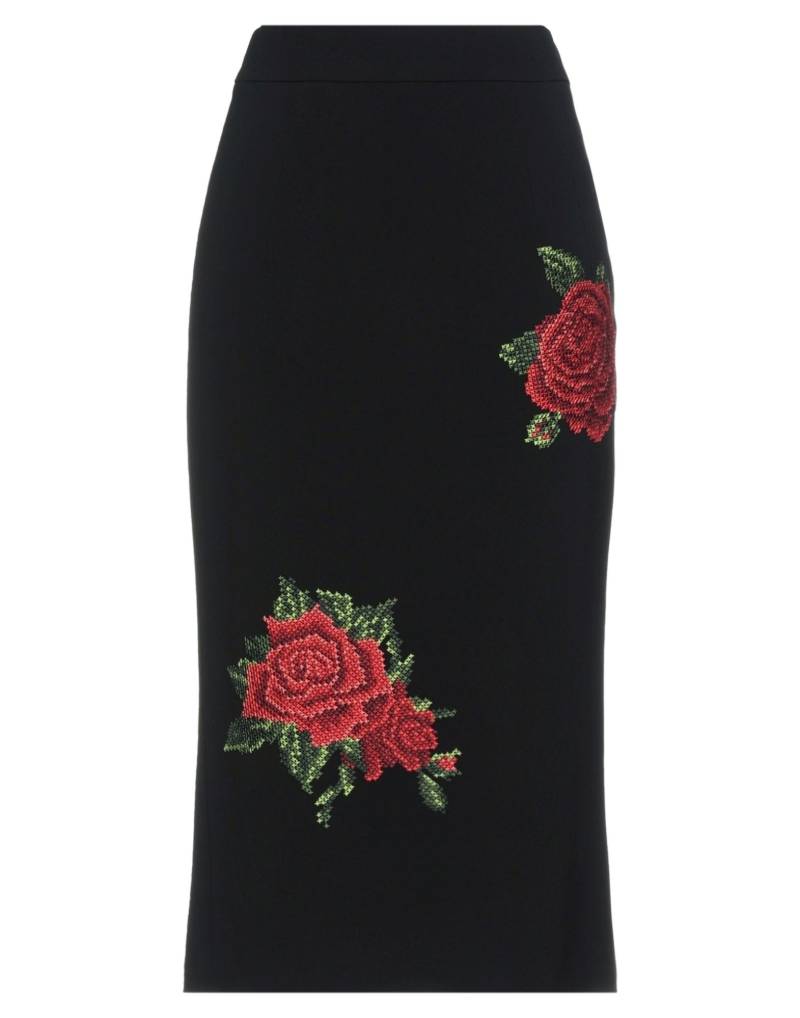 DOLCE&GABBANA Midi-rock Damen Schwarz von DOLCE&GABBANA