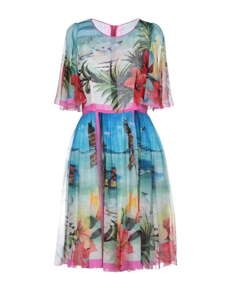 DOLCE&GABBANA Mini-kleid Damen Azurblau von DOLCE&GABBANA