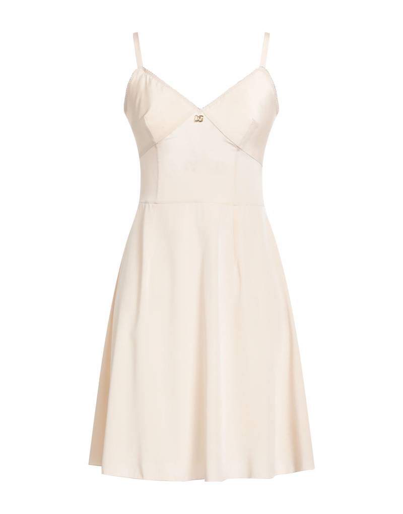 DOLCE&GABBANA Mini-kleid Damen Beige von DOLCE&GABBANA