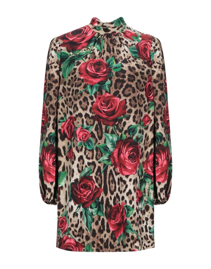 DOLCE&GABBANA Mini-kleid Damen Beige von DOLCE&GABBANA