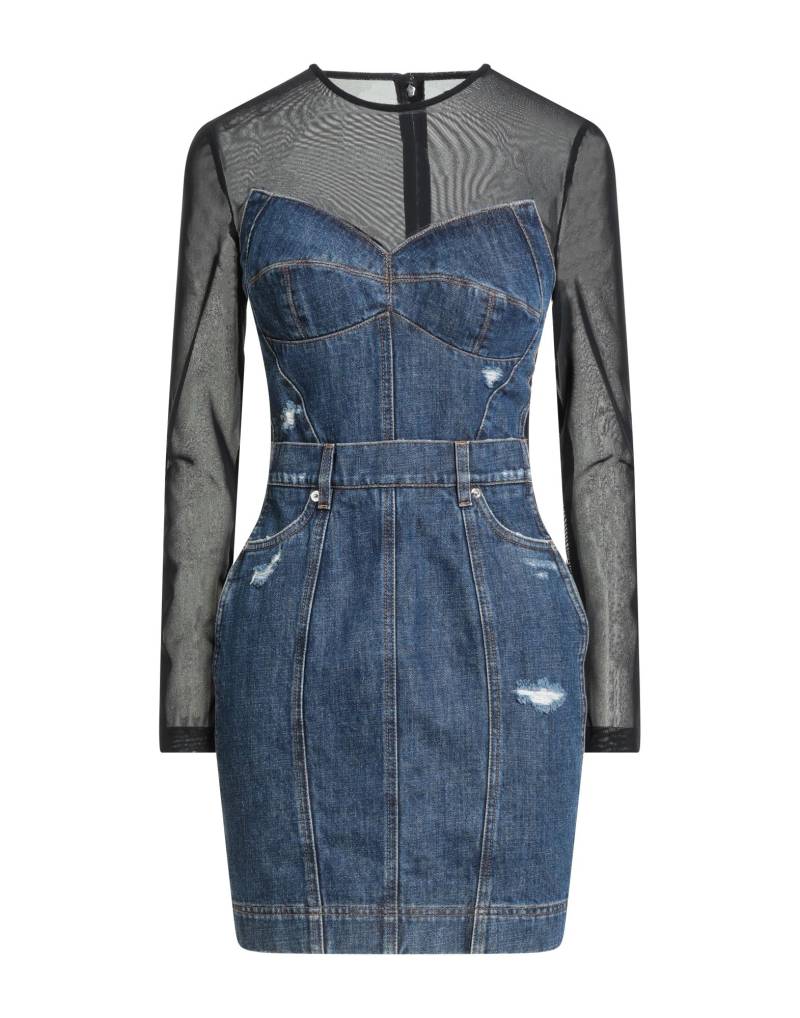 DOLCE&GABBANA Mini-kleid Damen Blau von DOLCE&GABBANA