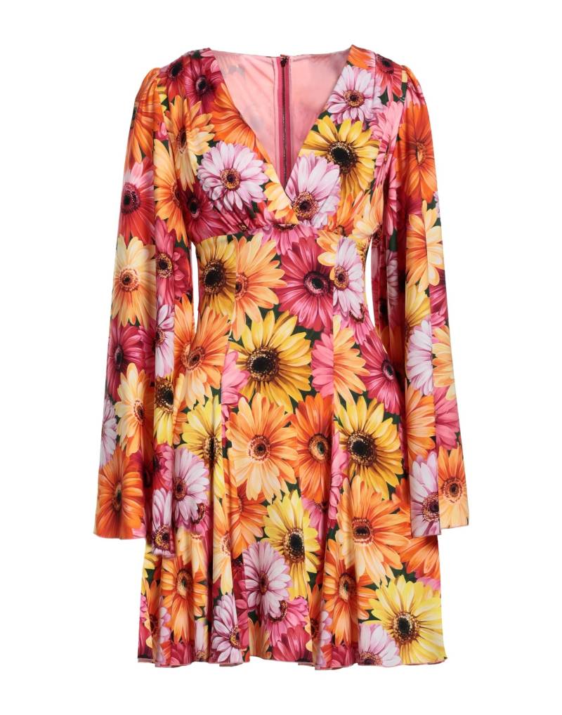 DOLCE&GABBANA Mini-kleid Damen Fuchsia von DOLCE&GABBANA