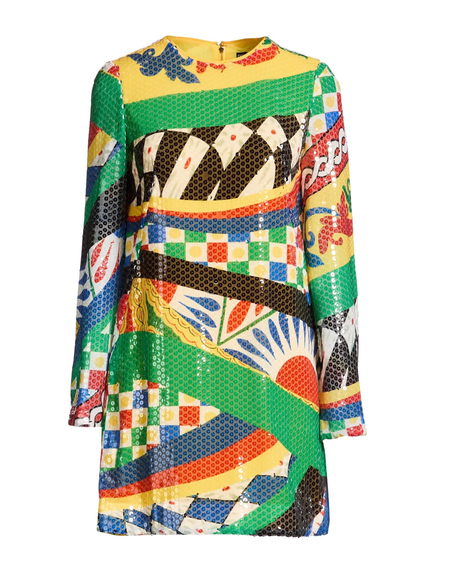 DOLCE&GABBANA Mini-kleid Damen Grün von DOLCE&GABBANA