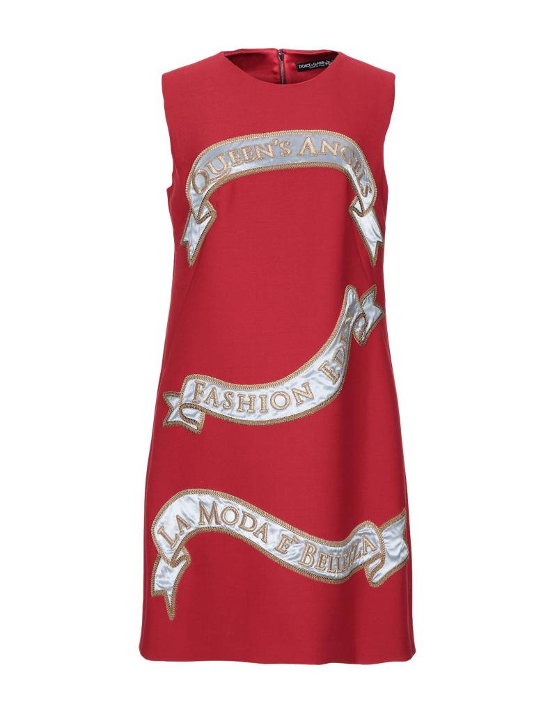 DOLCE&GABBANA Mini-kleid Damen Rot von DOLCE&GABBANA