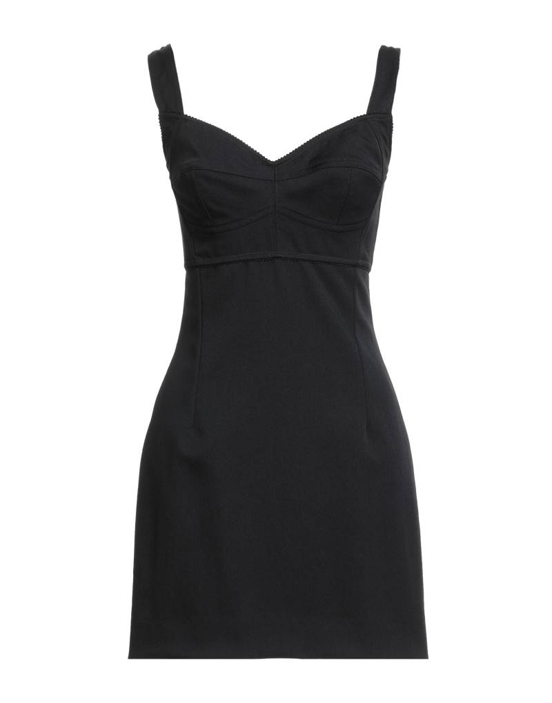 DOLCE&GABBANA Mini-kleid Damen Schwarz von DOLCE&GABBANA