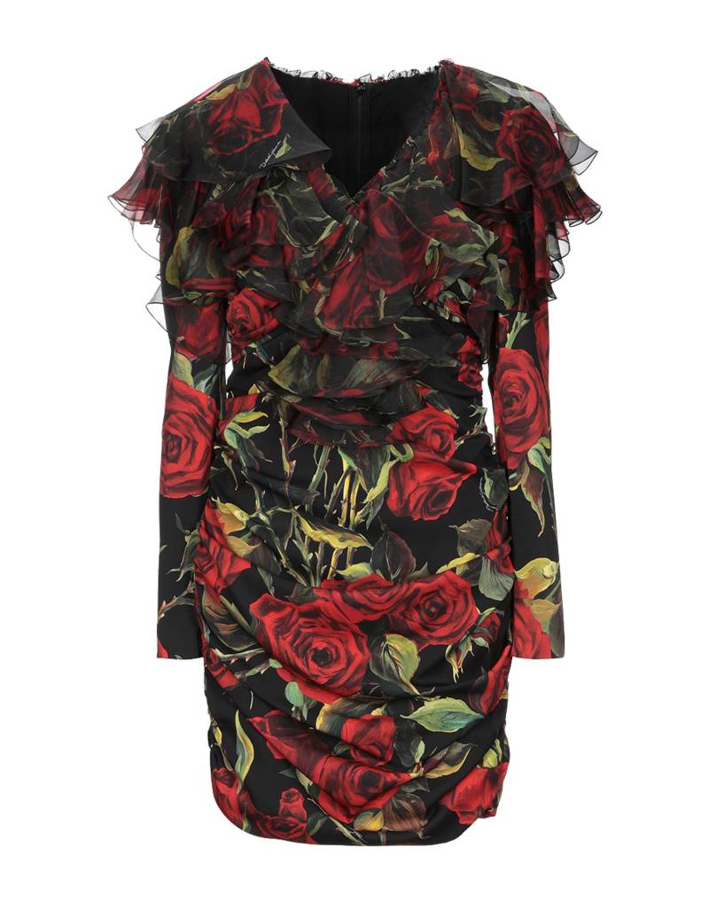 DOLCE&GABBANA Mini-kleid Damen Schwarz von DOLCE&GABBANA