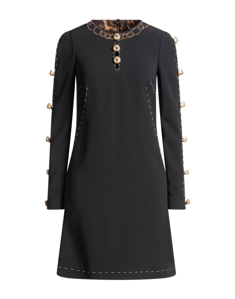 DOLCE&GABBANA Mini-kleid Damen Schwarz DOLCE&GABBANA Mini-kleid Damen Schwarz von DOLCE&GABBANA