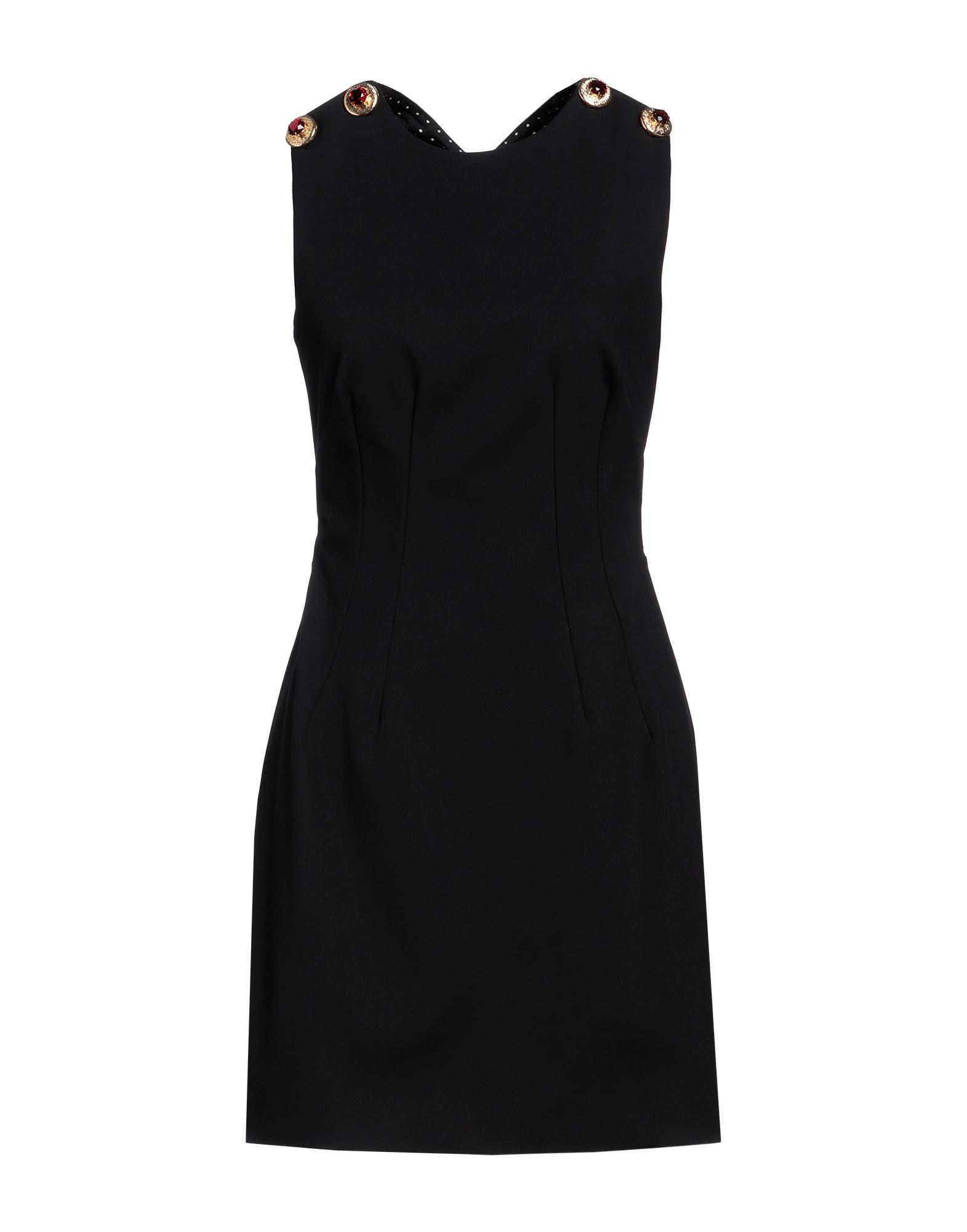 DOLCE&GABBANA Mini-kleid Damen Schwarz DOLCE&GABBANA Mini-kleid Damen Schwarz von DOLCE&GABBANA