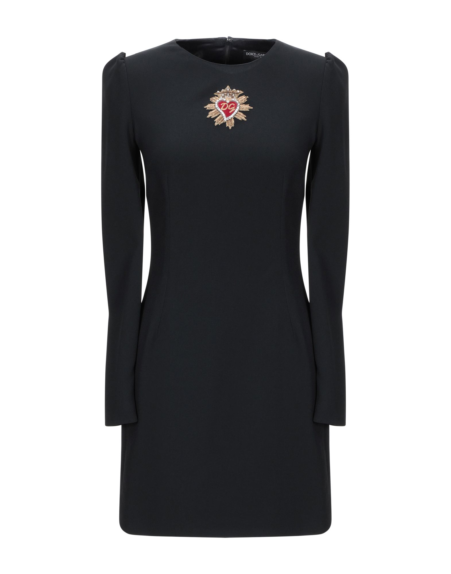 DOLCE&GABBANA Mini-kleid Damen Schwarz von DOLCE&GABBANA