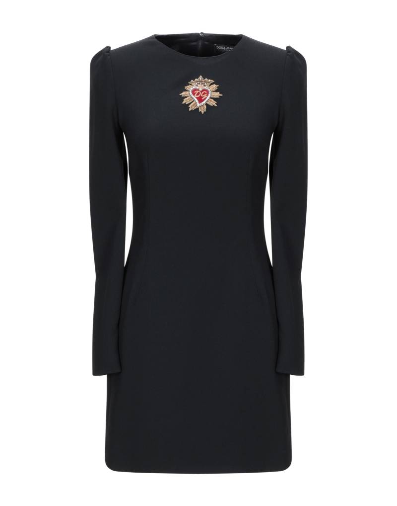 DOLCE&GABBANA Mini-kleid Damen Schwarz von DOLCE&GABBANA