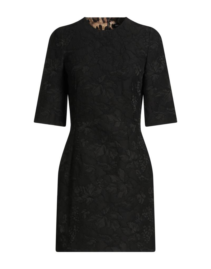DOLCE&GABBANA Mini-kleid Damen Schwarz von DOLCE&GABBANA
