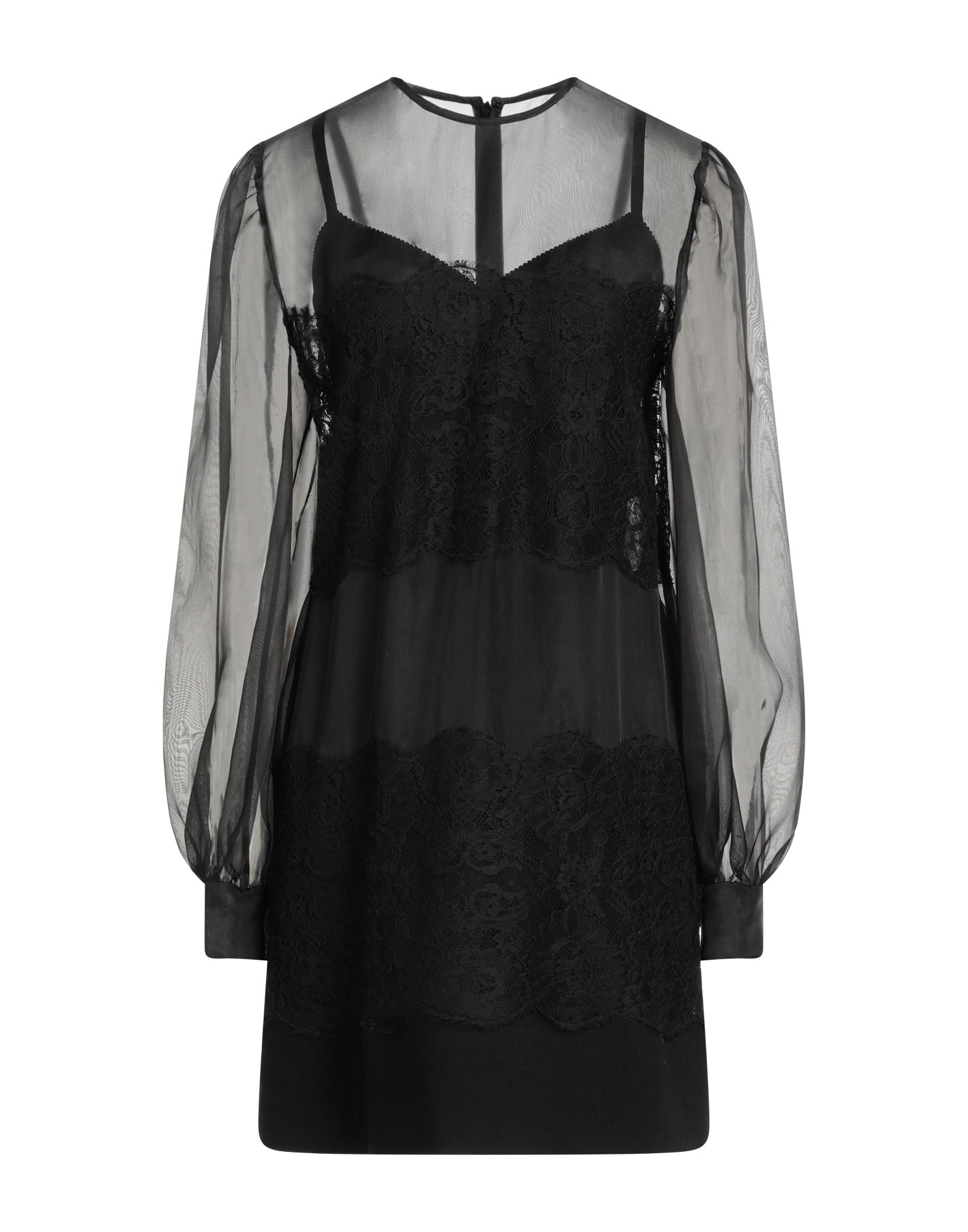 DOLCE&GABBANA Mini-kleid Damen Schwarz DOLCE&GABBANA Mini-kleid Damen Schwarz von DOLCE&GABBANA