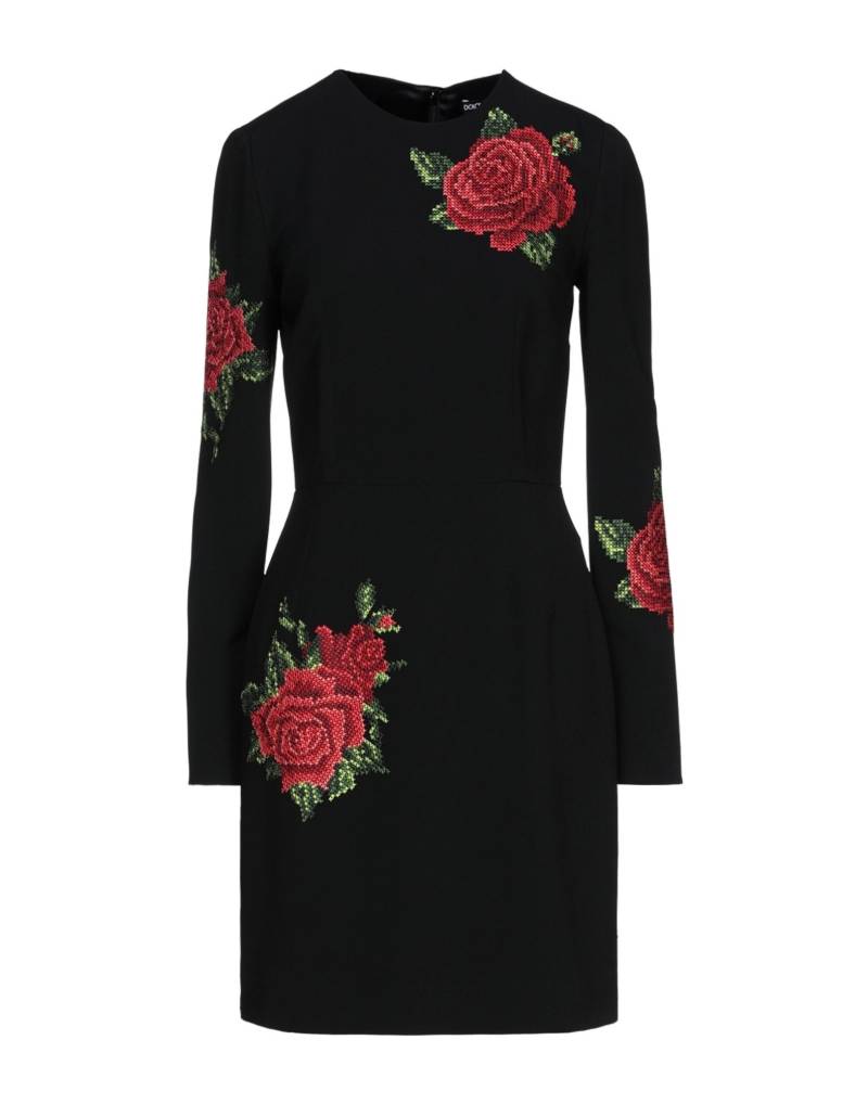 DOLCE&GABBANA Mini-kleid Damen Schwarz von DOLCE&GABBANA