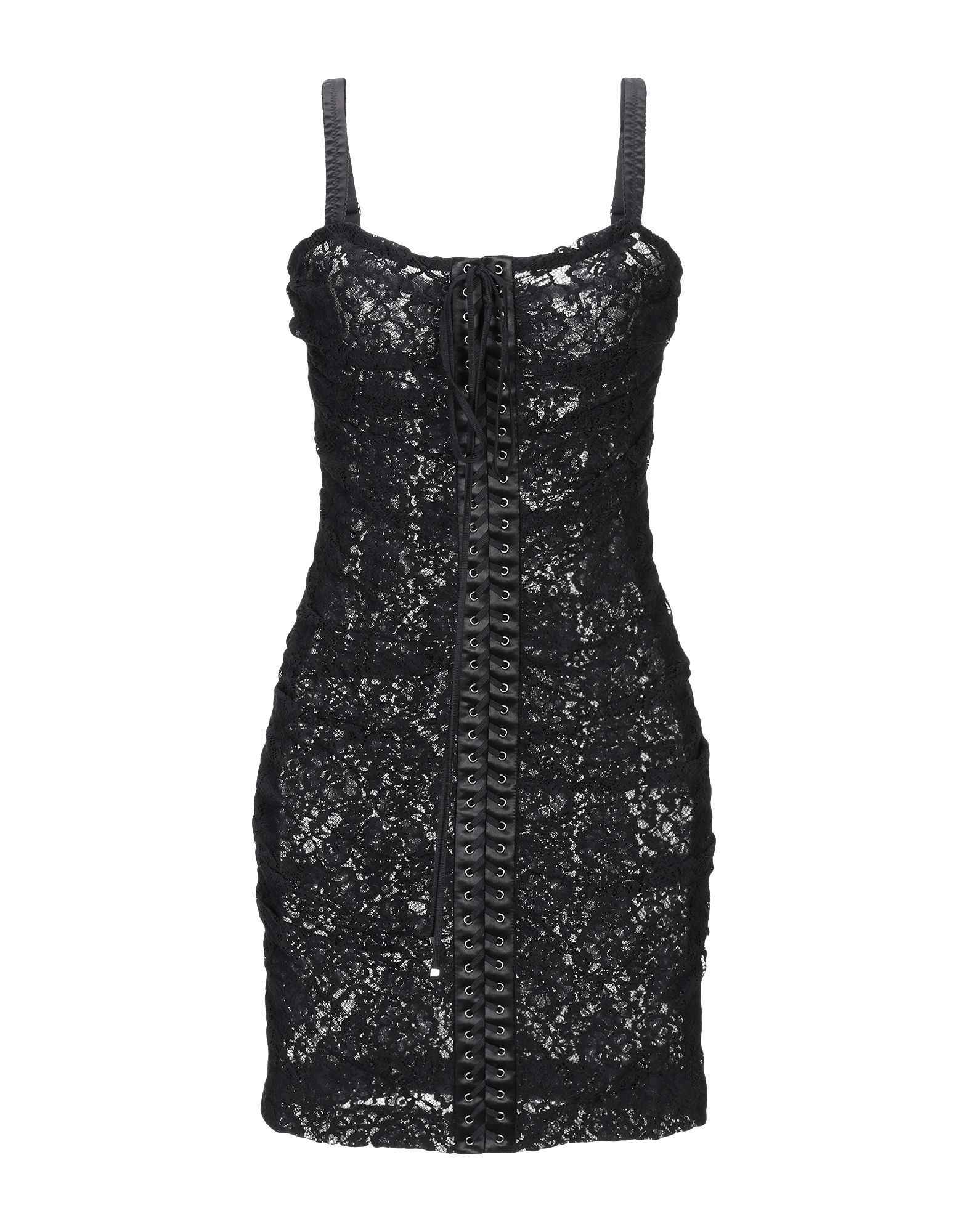 DOLCE&GABBANA Mini-kleid Damen Schwarz DOLCE&GABBANA Mini-kleid Damen Schwarz von DOLCE&GABBANA