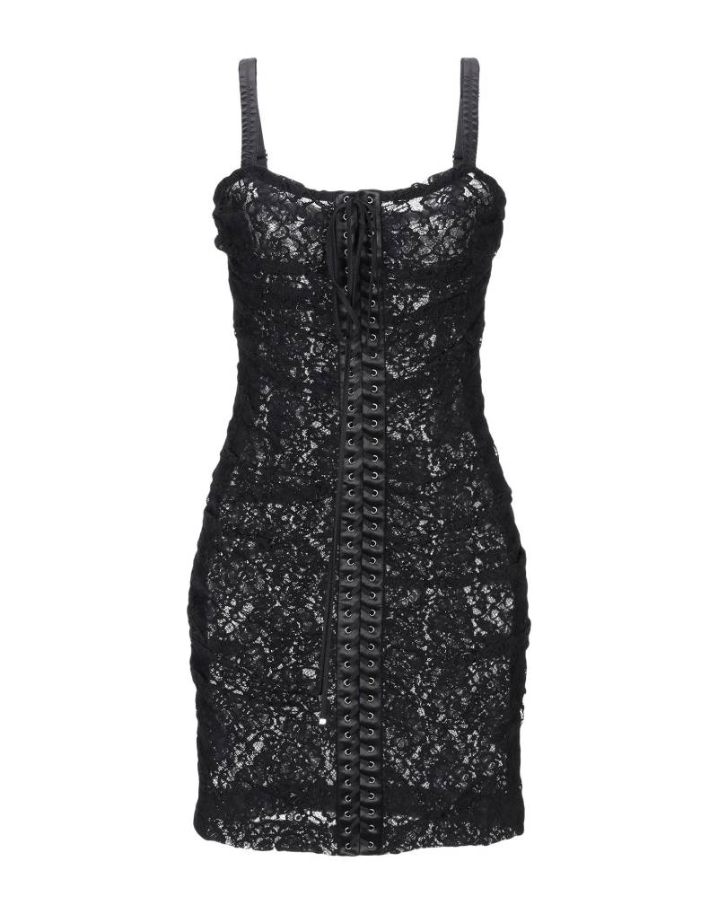 DOLCE&GABBANA Mini-kleid Damen Schwarz DOLCE&GABBANA Mini-kleid Damen Schwarz von DOLCE&GABBANA