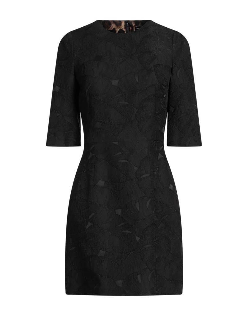 DOLCE&GABBANA Mini-kleid Damen Schwarz von DOLCE&GABBANA