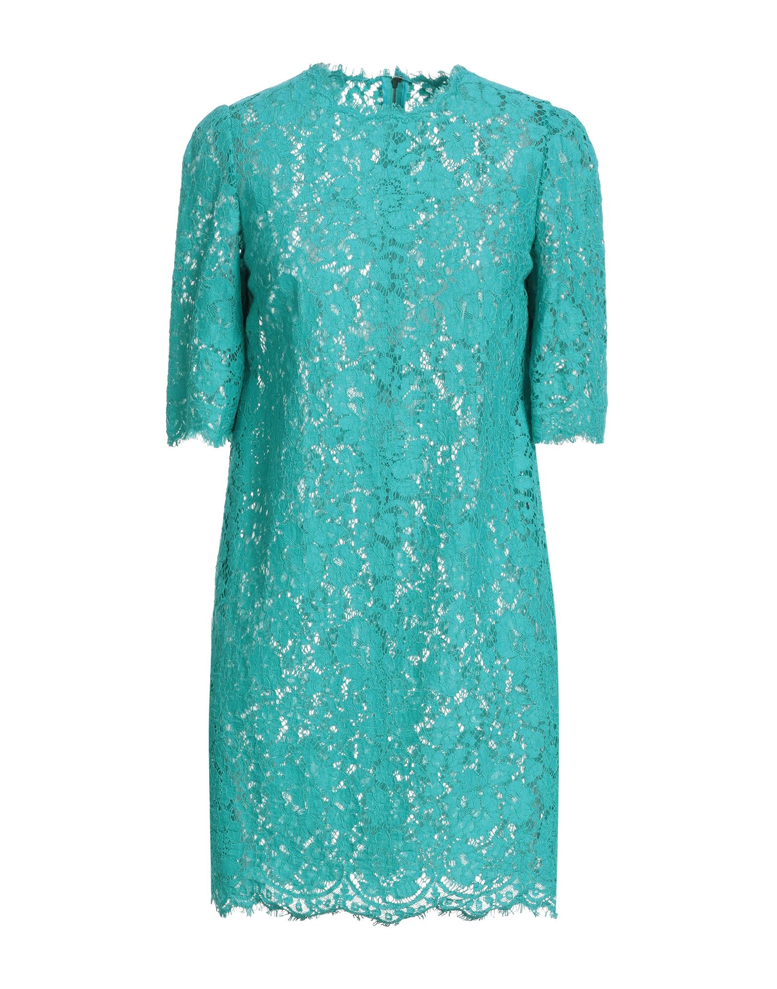 DOLCE&GABBANA Mini-kleid Damen Tūrkis von DOLCE&GABBANA
