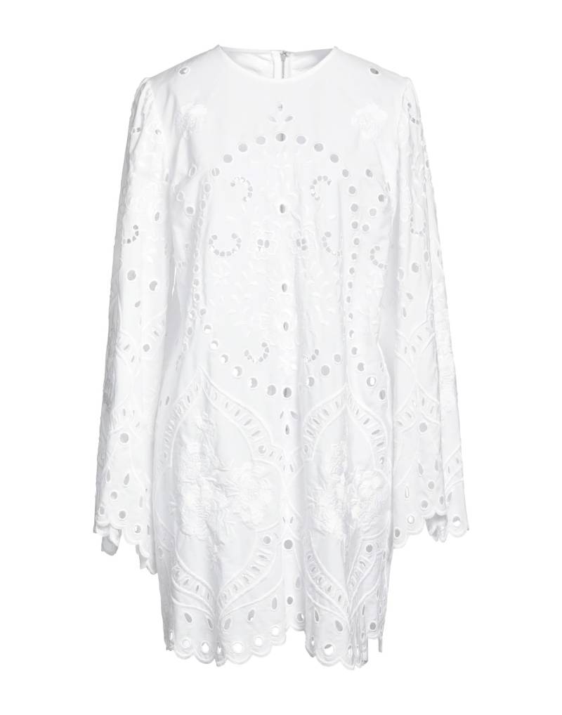 DOLCE&GABBANA Mini-kleid Damen Weiß von DOLCE&GABBANA
