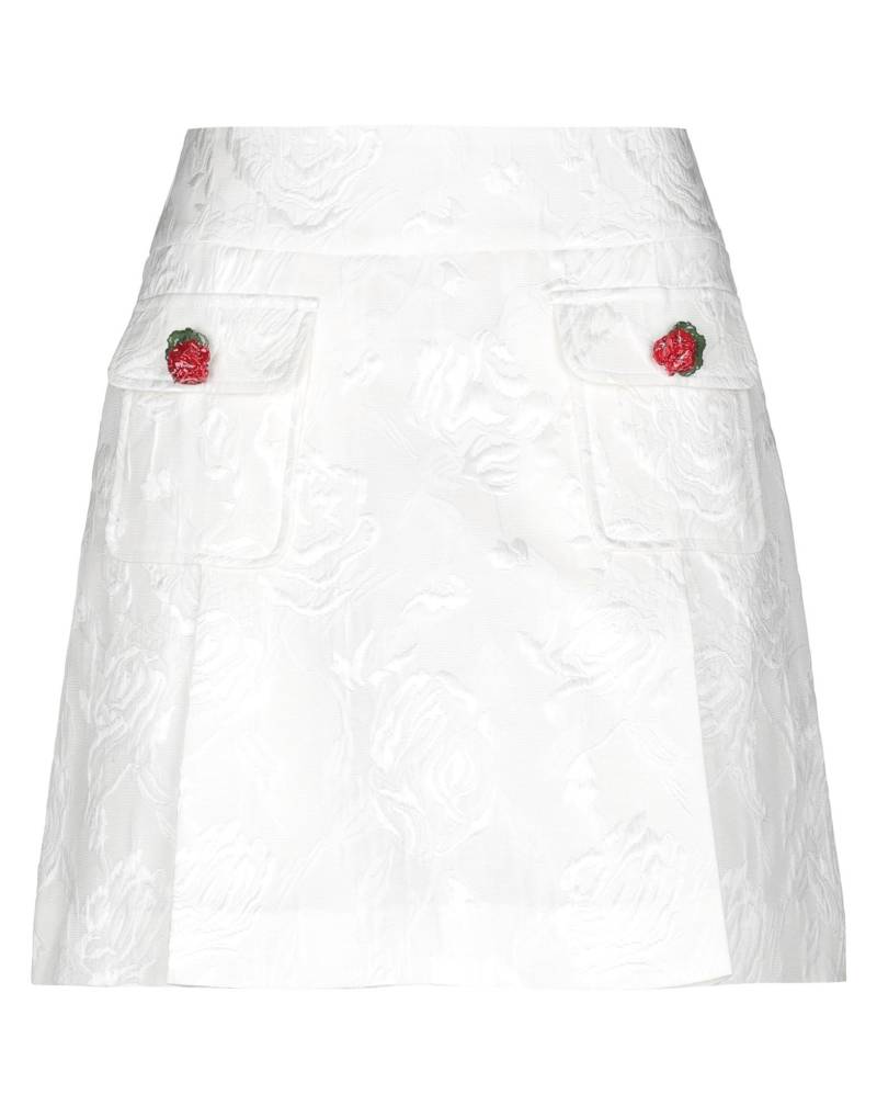DOLCE&GABBANA Minirock Damen Weiß von DOLCE&GABBANA