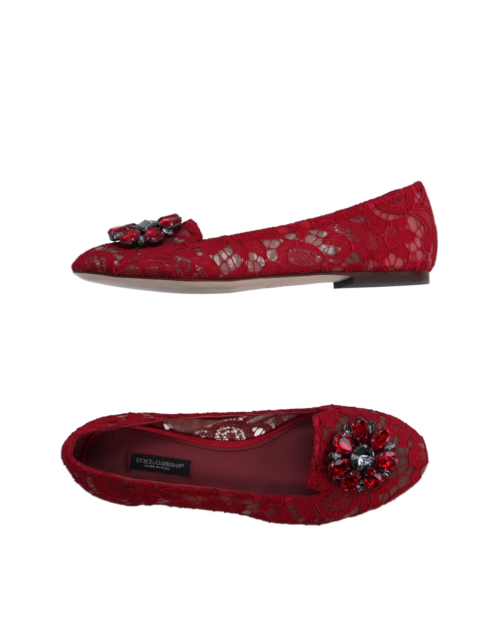 DOLCE&GABBANA Mokassin Damen Purpur DOLCE&GABBANA Mokassin Damen Purpur von DOLCE&GABBANA