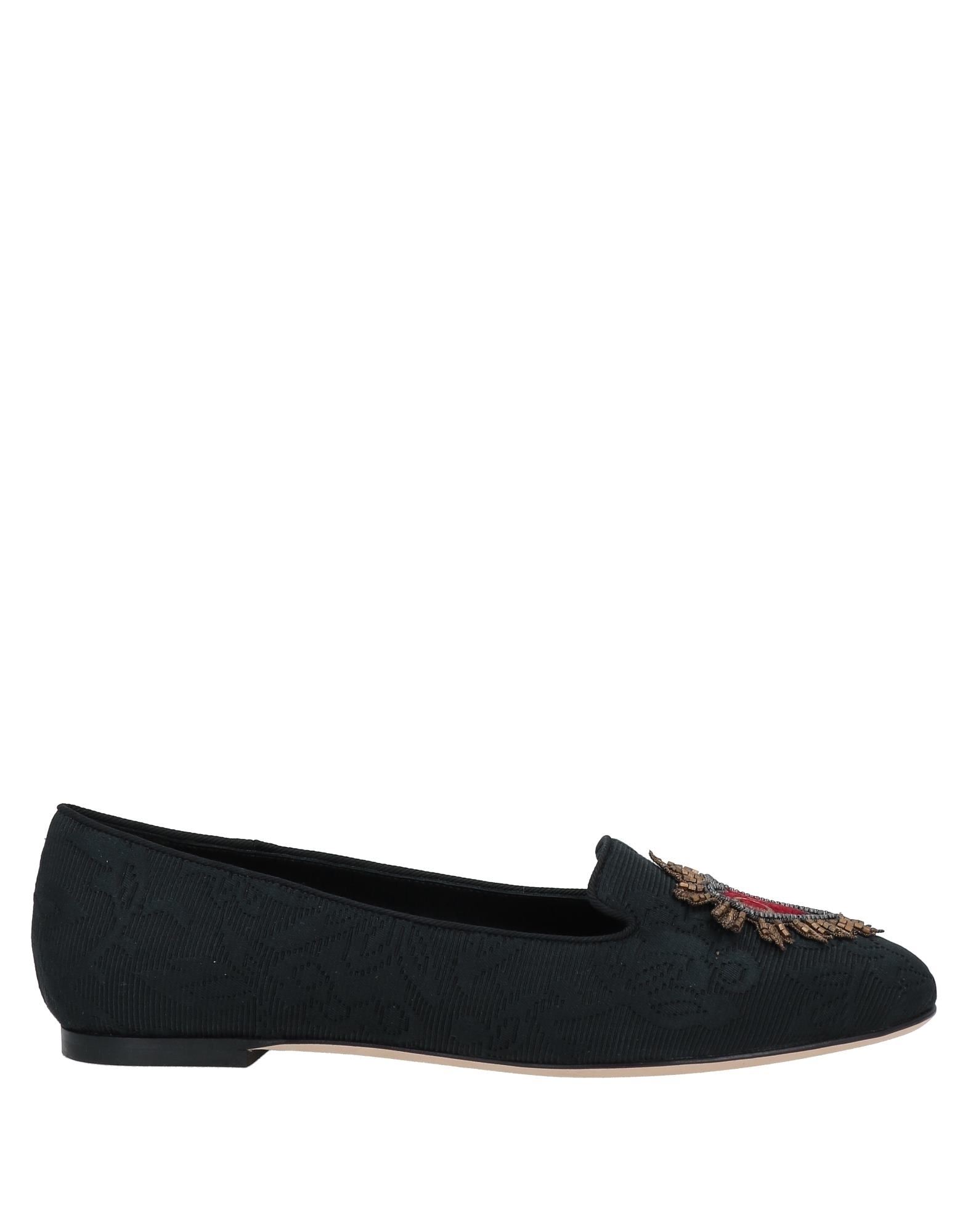 DOLCE&GABBANA Mokassin Damen Schwarz DOLCE&GABBANA Mokassin Damen Schwarz von DOLCE&GABBANA