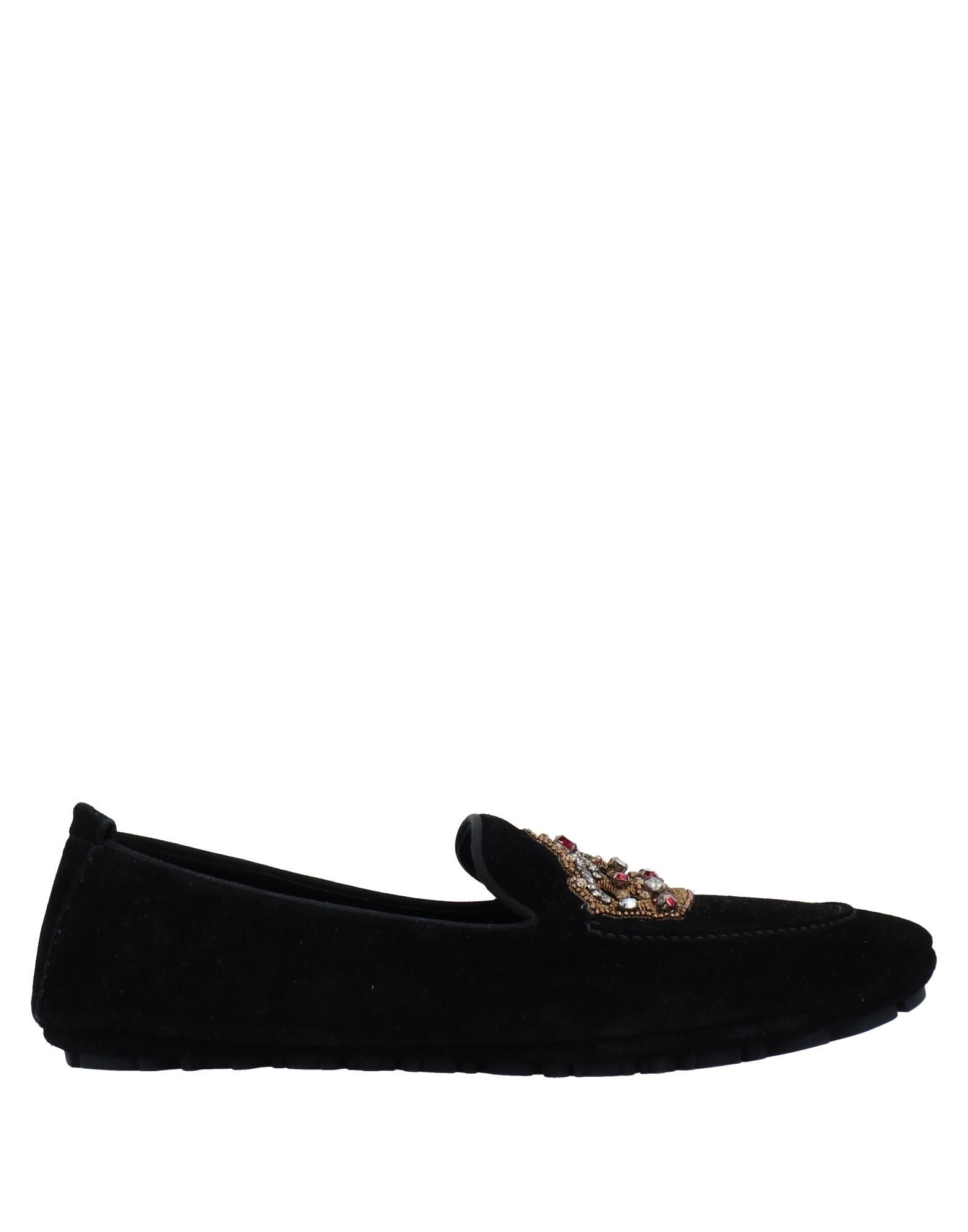 DOLCE&GABBANA Mokassin Herren Schwarz DOLCE&GABBANA Mokassin Herren Schwarz von DOLCE&GABBANA