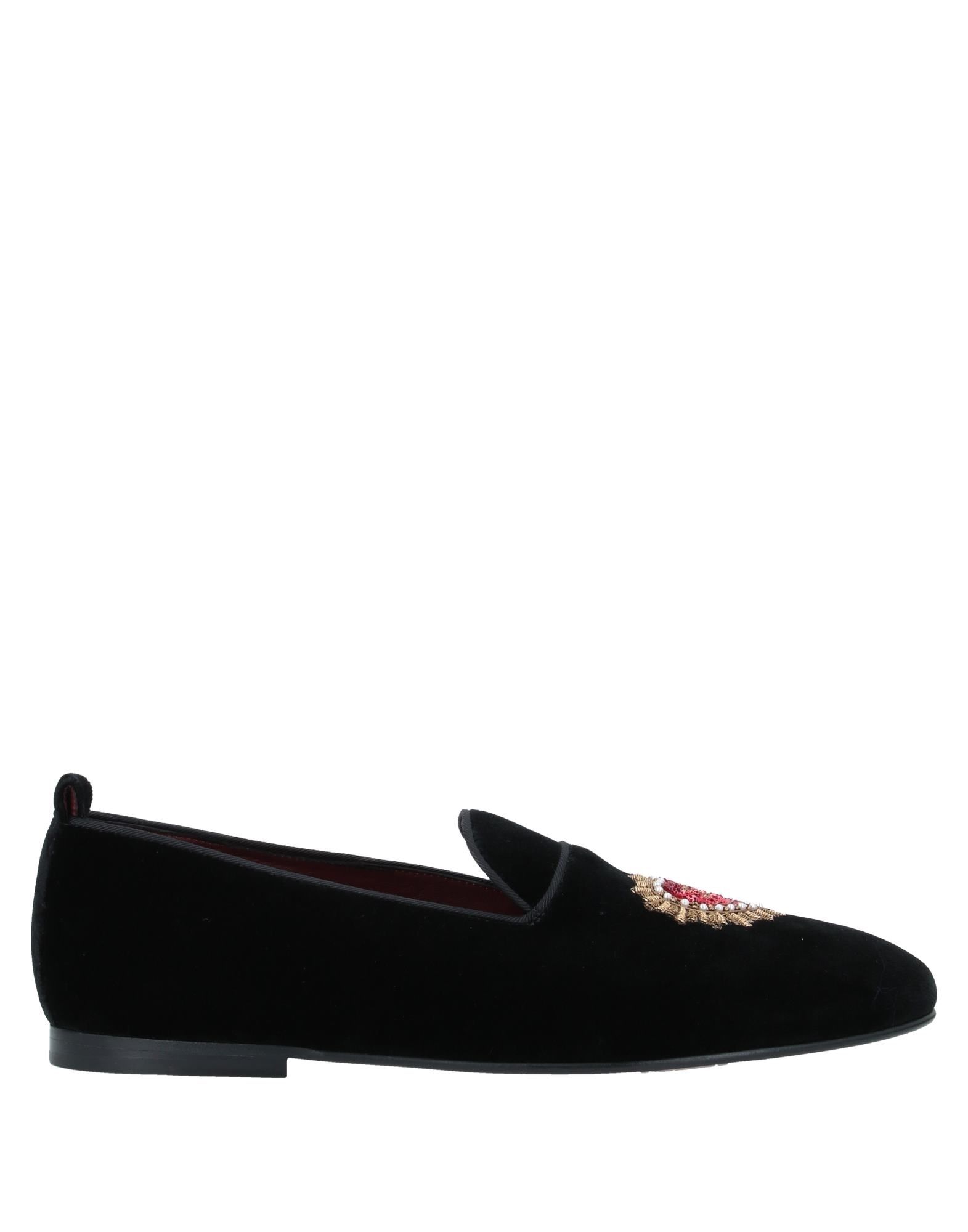 DOLCE&GABBANA Mokassin Herren Schwarz DOLCE&GABBANA Mokassin Herren Schwarz von DOLCE&GABBANA